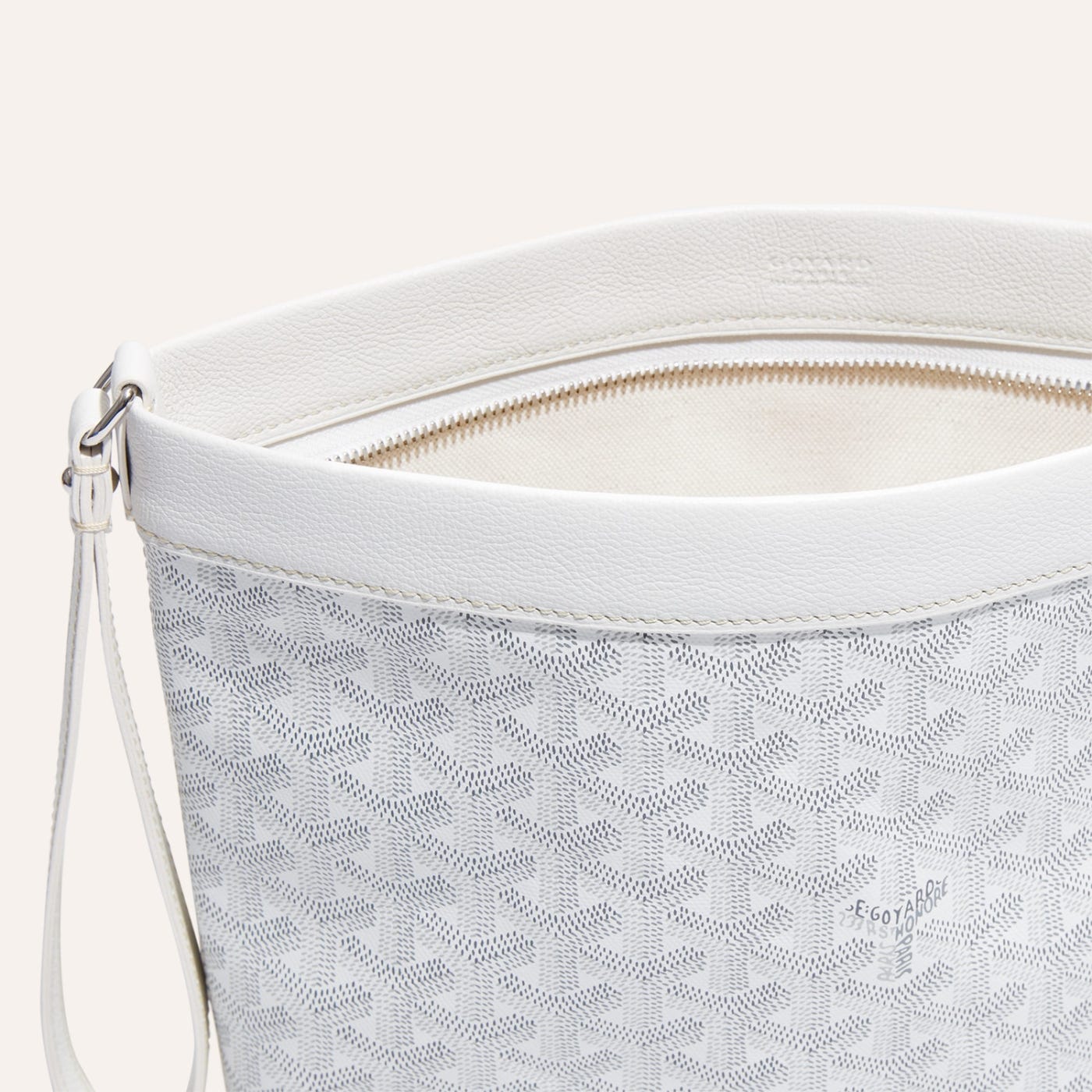 Goyard Conti Pouch White - Image 3